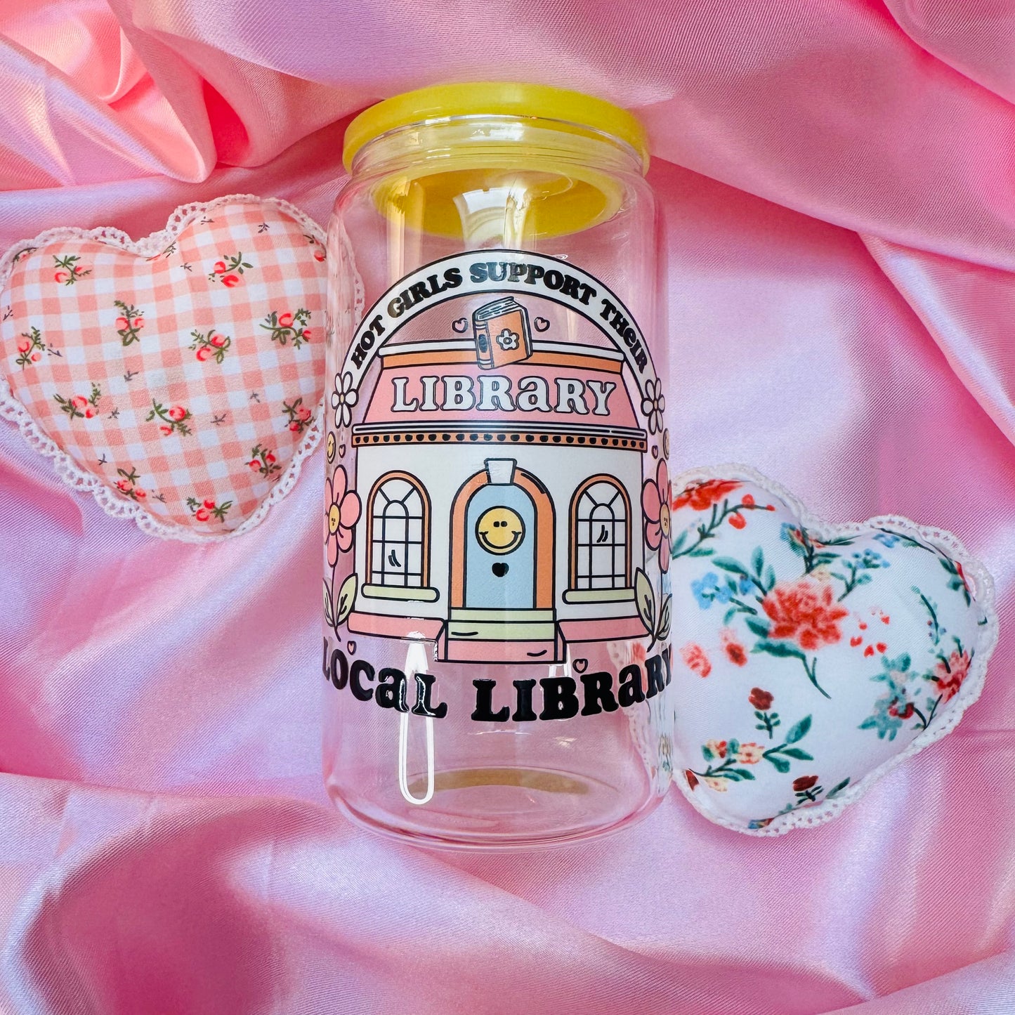 Library Glass Cup