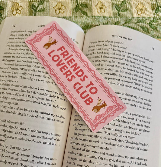 Friends to Lovers Bookmark