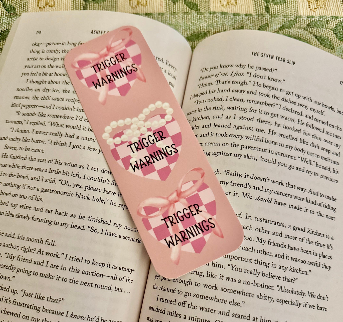 Trigger Warnings Bookmark