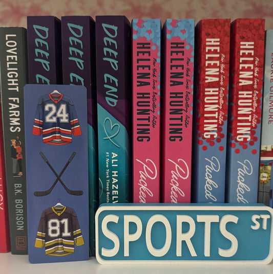 Hockey Bookmark
